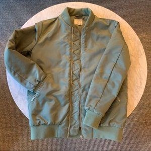 Aritzia Wilfred 🔴 Green/Sage/Olive Bomber XS